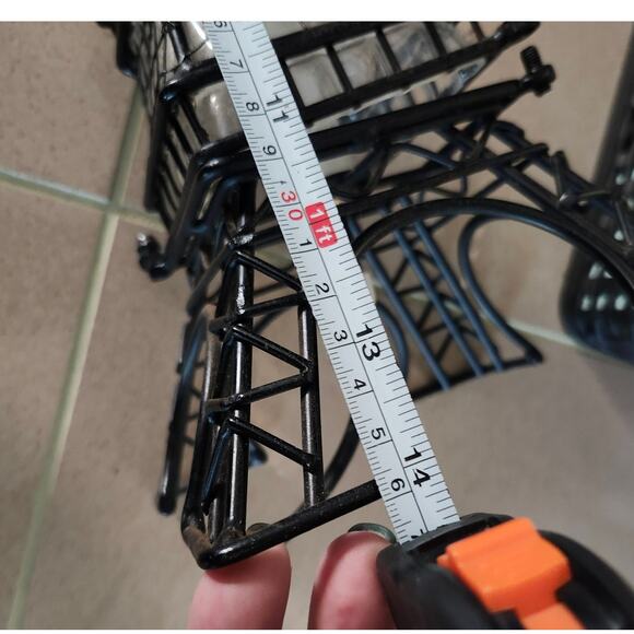 Eiffel Tower Blown Glass and Metal Table Lamp Paris French Travel - Picture 8 of 11